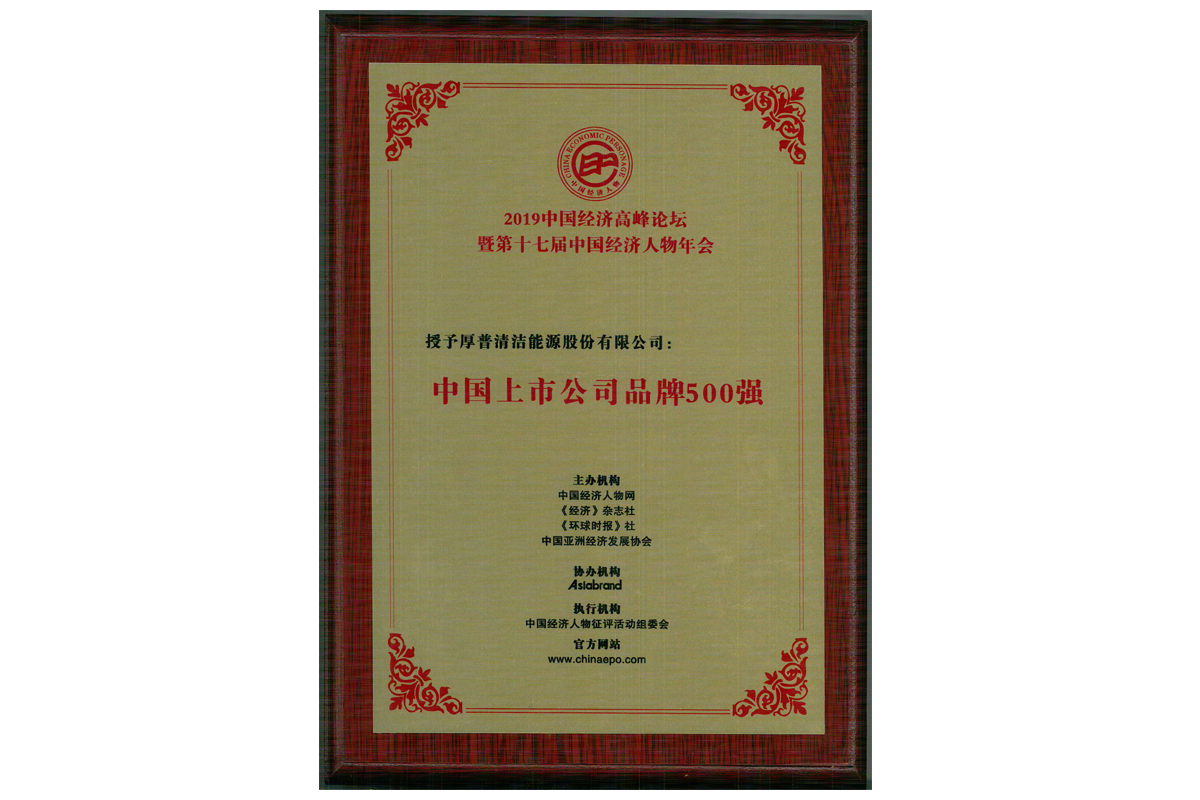 中国上市公司品牌500强