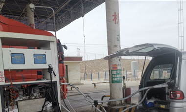 甘肃白银王家山加气站