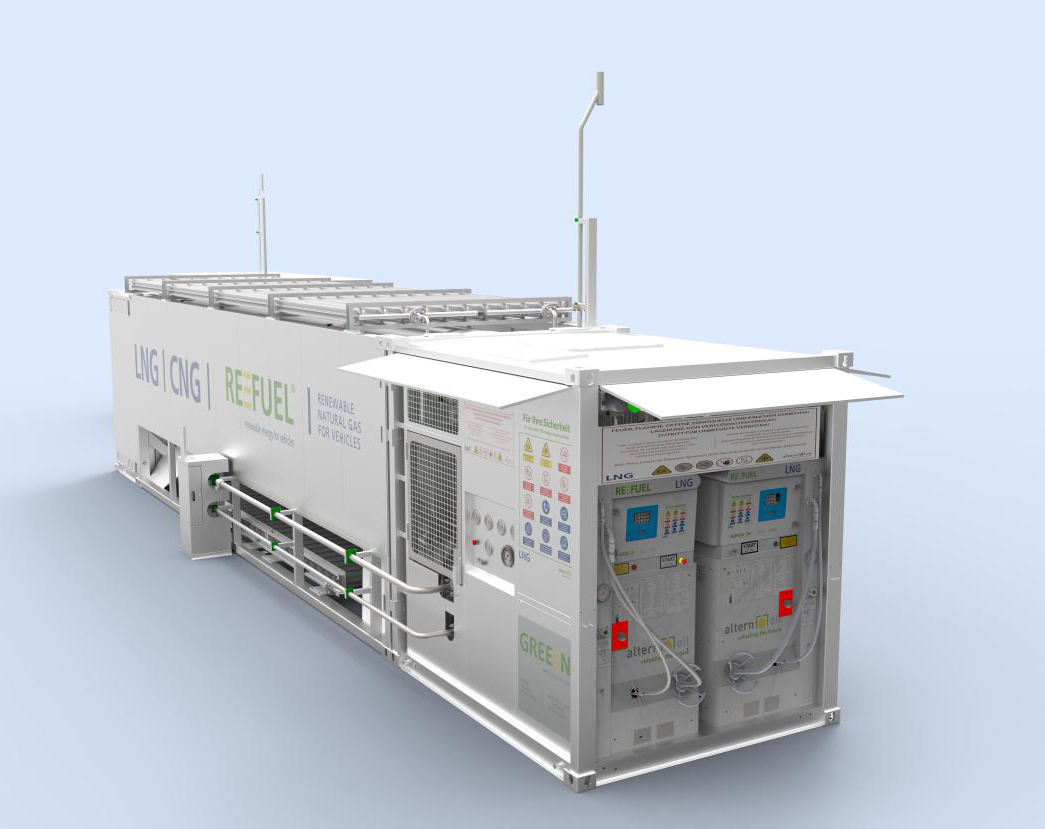 UNMANNED CONTAINERIZED REFUElING INSTALLATION