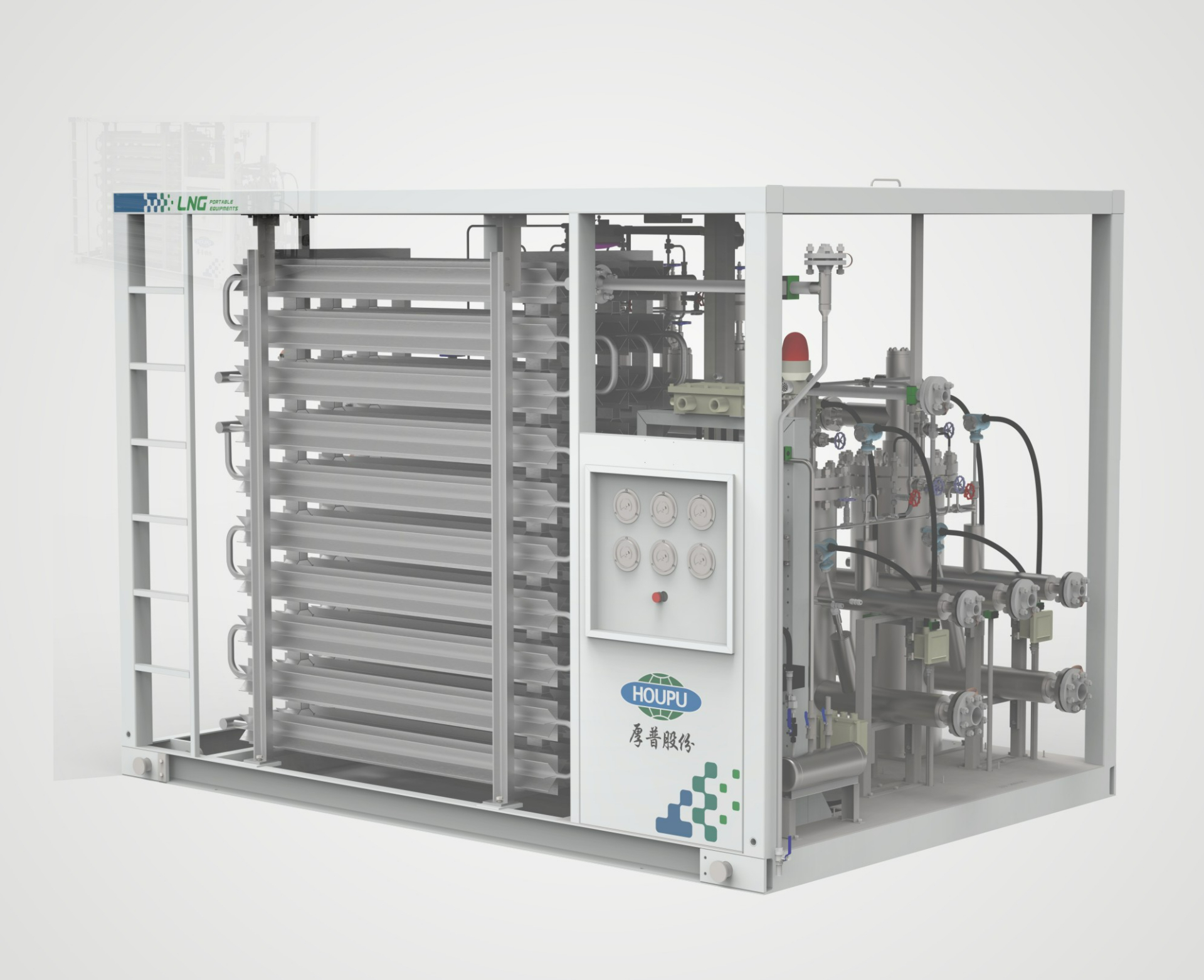 ESTACIÓN GNL DE TIPO MONTADO SOBRE PATINES