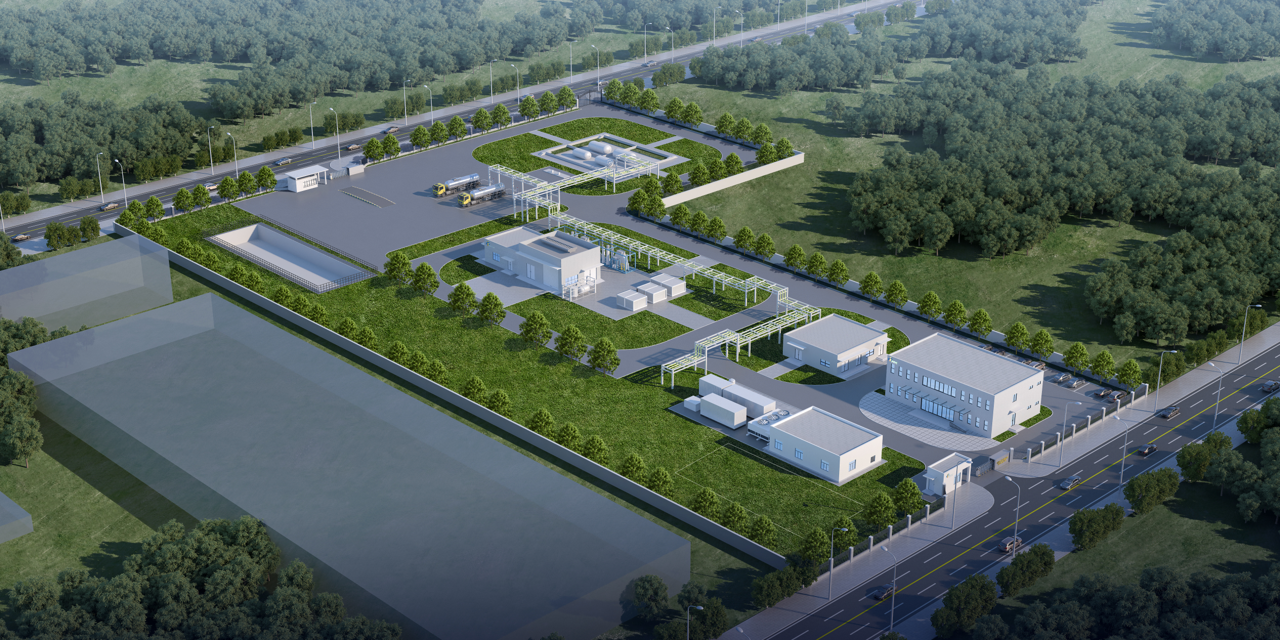 甘肃张掖绿电制氢合成氨项目