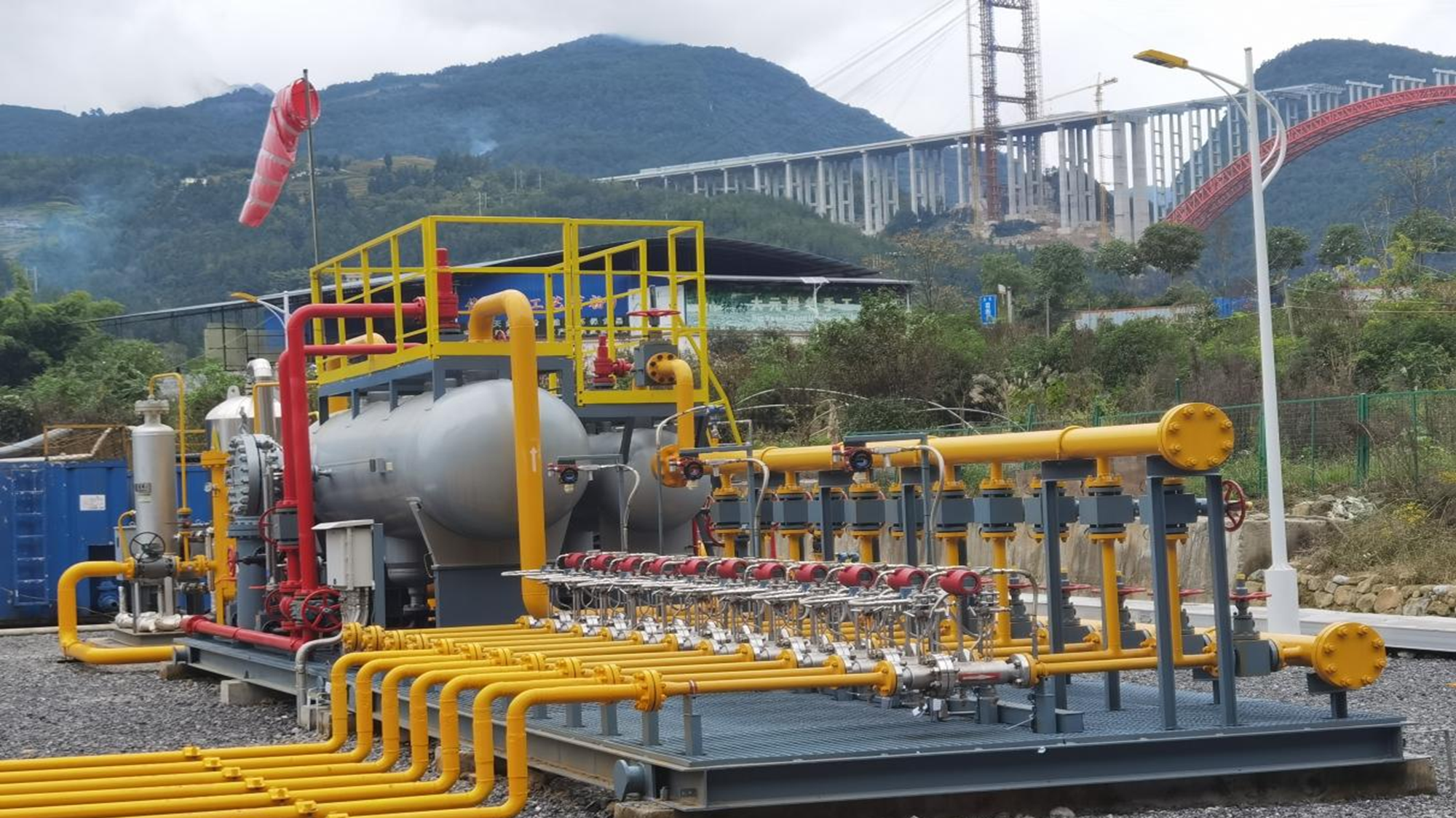 场站-江汉油田涪陵页岩气项目