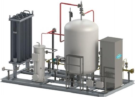 加注-BOG 利用橇