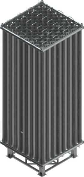 液氢空温式汽化器