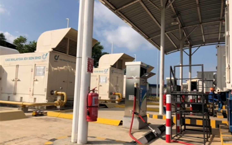 CNG Refueling Station in Malaysia