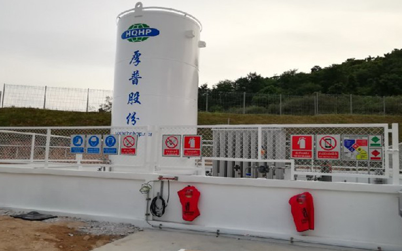 LNG Regasification Station in Thailand