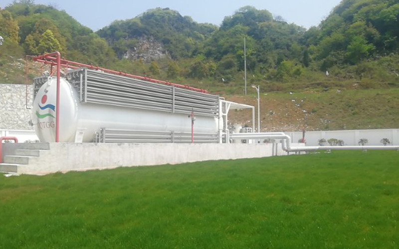 60 m3 skid-mounted LNG Regasification Station Project by Guizhou Zhijin Gas