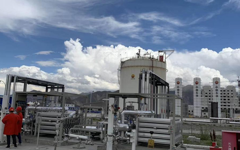 Estación de regasificación de uso civil de Kunlun Energy Tibet Co., Ltd.